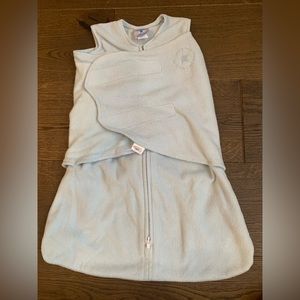 Safe Dreams, Halo, wearable blanket with swaddle wrap. Size 3-6 months.